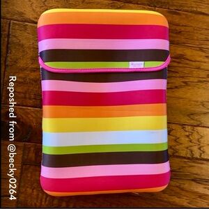 Macbeth Reversible Computer Storage Bag.    *Soft & Thick 15 1/2” x 11 1/2”